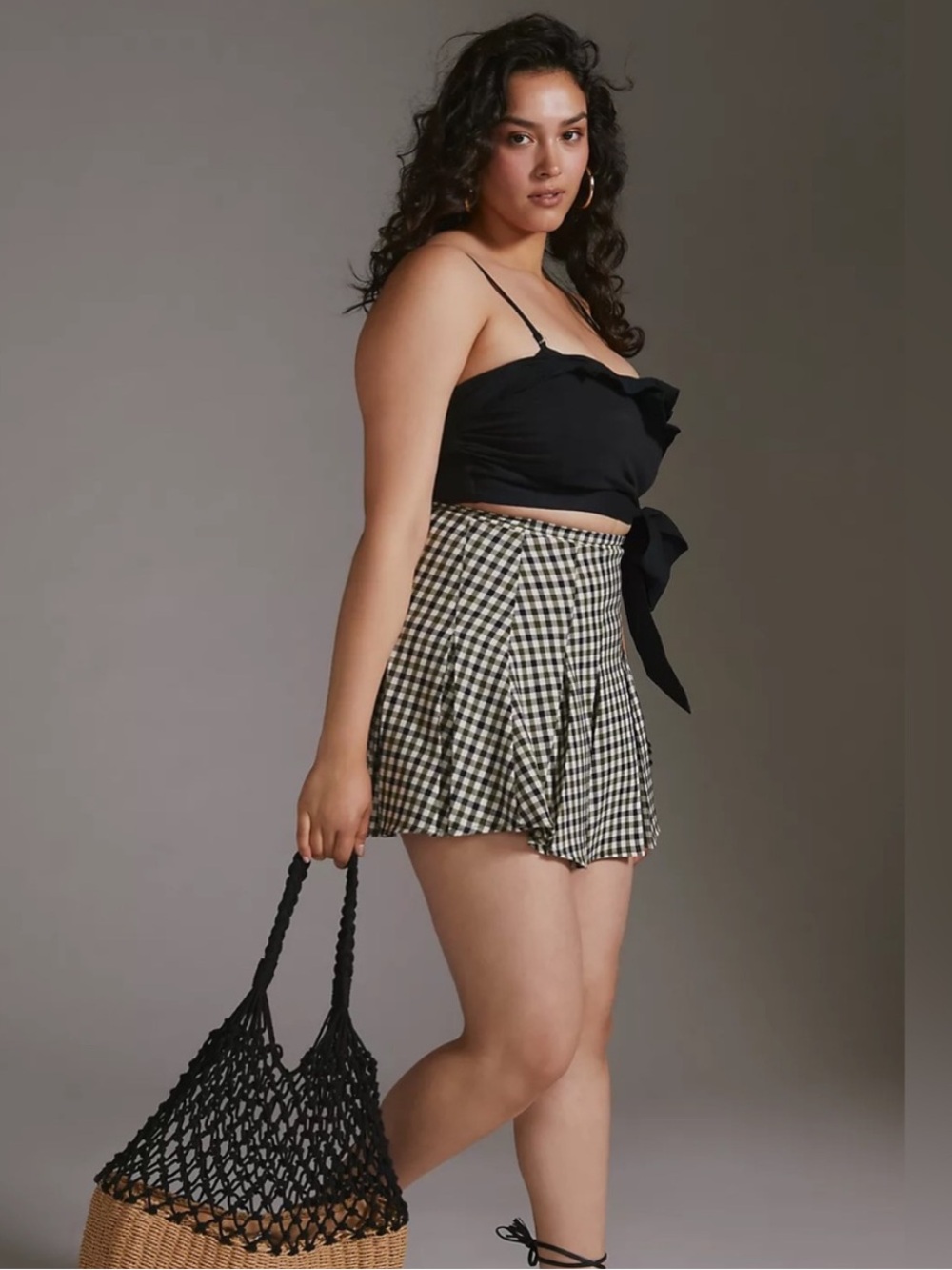 Anthropologie Maeve gingham skirt❤️❤️❤️❤️